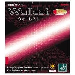 NT-8558 20 極薄 [粒高ソフトラバー WALLEST（ウォーレスト） レッド 極薄]