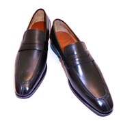 RM3003 [ビジネスシューズ ローファー メンズ 26.5cm ブラック]
