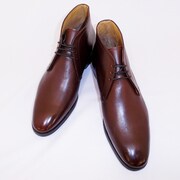 RM303-200 [ビジネスシューズ チャッカーブーツ メンズ 25.0cm ダークブラウン]