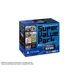 SUPER - (本体)PlayStation Vita Super Value Pack 3G/Wi-Fiモデル クリスタル・ブラック(PCHJ-10019) ソニー・コンピュータエンタテインメント Amazon.co.jp: PlayStation Vita Super Value Pack 3G/Wi-Fi
