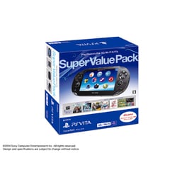 IP65防水 PlayStation®Vita Super Value Pack 3G/Wi…