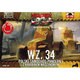 FTF PF72007 ポ・WZ34小型4輪装甲車 MG搭載型 [1/72スケール 組立キット]