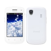 Android4.1.2搭載 SIMフリースマートフォン priori 3G専用 ホワイト FT132A PR WH