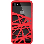 FB103-BKRD [iPhone SE/5s/5用 マネークリップ型iPhoneケース CrossWay ブラック/レッド]
