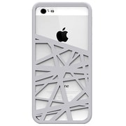 FB103-WHGY [iPhone SE/5s/5用 マネークリップ型iPhoneケース CrossWay ホワイト/グレー]
