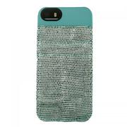 LIZARD [エフェクトカードフォルダー iPhone5/5s with Mirror or Metallic Case-Hunter Green/Silver]