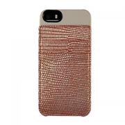 LIZARD [エフェクトカードフォルダー iPhone5/5s with Mirror or Metallic Case-Red/Gold]