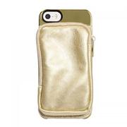 POUCH CASE (GOLD MIRROR CASE+CHAMPAGNE GOLD POUCH)
