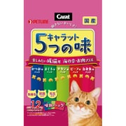 キャラット5つの味海の幸お肉プラス [猫用 ドライフード 1.2kg 成猫用 総合栄養食]