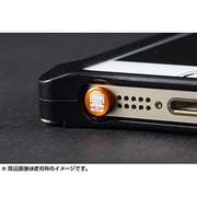 40945 GA-200CL [アルミ削り出しイヤホンジャックカバー 中央線 オレンジ]
