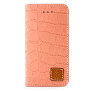 I5A06-14A278-05 [DESIGNSKIN PREMIUM CROCO for iPhone5/5S INDI-PINK]