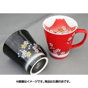 有田焼 赤富士 マグカップ 赤 AT-1