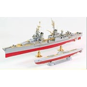 AM14113 U.S.S. CA-35 インディアナポリス プレミアムエディション [1/350スケール 組立キット]