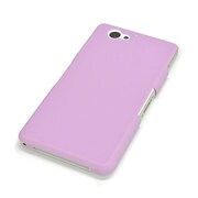 0677SO04F [Xperia A2(SO-04F)用 ハードラバーケース パープル]