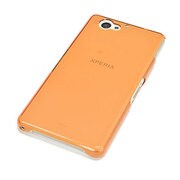 0693SO04F [Xperia A2(SO-04F)用 イージーハードケース クリアオレンジ]