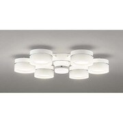 LEDシャンデリア ～8畳 6.5W×6灯 非調光 電球色 リモコン付 OC257015LD