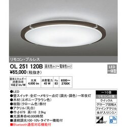 ヨドバシ.com - オーデリック ODELIC Bluetooth通信対応 LEDシーリングライト ～10畳 45W 調光・調色 リモコン付  OL251120B 通販【全品無料配達】