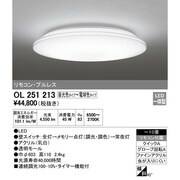 LEDシーリングライト ～10畳 45W 調光・調色 リモコン付 OL251213