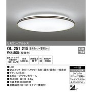 LEDシーリングライト ～10畳 45W 調光・調色 リモコン付 OL251215