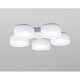 LEDシーリングファン用シャンデリア ～6畳 6.5W×5灯 非調光 昼白色 WF065ND