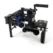 ショルダーカム with ノンパワードケージ for Sony FS100 with CID METAL EVF MNT LTMCS-SH-AF100ZFF MCS