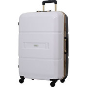 ハードケース 旅行日数目安:4~7泊 86L TSAロック搭載 ホワイト/ブラック B1132T-68