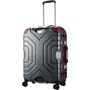 スーツケース グリップマスター TRIDENT(トライデント) Mサイズ 旅行日数目安:2~3泊 52L TSAロック搭載 ヘアラインブラック/レッド B5225T-58