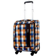 キャリーバッグ 旅行日数目安:1~2泊 35L/40L(拡張時) TSAロック搭載 オレンジ/ネイビー C4803T-47