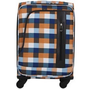 キャリーバッグ 旅行日数目安:4~7泊 62L/67L(拡張時) TSAロック搭載 オレンジ/ネイビー C4803T-57