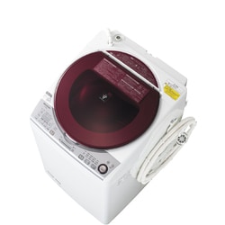 ヨドバシ.com - シャープ SHARP ES-TX840-R [たて型洗濯乾燥機（8.0kg ...