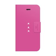 1212TRI41 [iPhone 5/5s case Crystal Wallet Pink]
