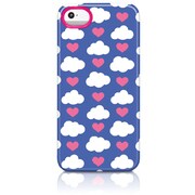 ICP5054-LCP [iPhone 5/5s Metallic Case Love Clouds Purple]