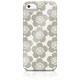 ICP5054-PFC [iPhone 5/5s Metallic Case Pop Floral Champagne]