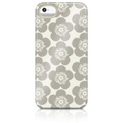 ICP5054-PFC [iPhone 5/5s Metallic Case Pop Floral Champagne]