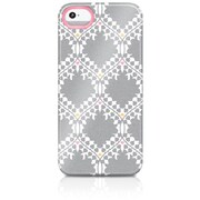 ICP5054-LDS [iPhone SE/5s/5用 Case Metallic Leaf Damask]