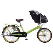シティサイクル デリシアデュオ EF3-G 3人乗り対応 前20/後22型 内装3段変速 ライトグリーン MK-14-024