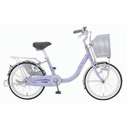 シティサイクル HIYORI（ヒヨリ） 201-G 20型 変速なし ライトパープル MK-14-064