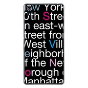 SO-03F-YCM2P0001-78 [docomo SO-03F Xperia Z2 オリジナル デザイン スマホケース 【New York Typography】]