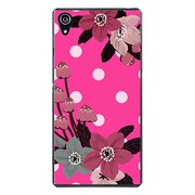 SO-03F-YCM2P0030-78 [docomo SO-03F Xperia Z2 オリジナル デザイン スマホケース 【フラワー マッシュルーム】]
