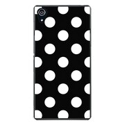 SO-03F-YCM2P0042-78 [docomo SO-03F Xperia Z2 オリジナル デザイン スマホケース 【Dot Pattern クラシック ブラック】]
