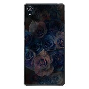 SO-03F-YCM2P0048-78 [docomo SO-03F Xperia Z2 オリジナル デザイン スマホケース 【ローズ クロス】]