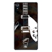 SO-03F-YCM2P0056-78 [docomo SO-03F Xperia Z2 オリジナル デザイン スマホケース 【バックイン ブラック ギター】]