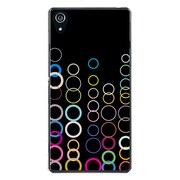 SO-03F-YCM2P0057-78 [docomo SO-03F Xperia Z2 オリジナル デザイン スマホケース 【Color Ring コレクション ブラック】]