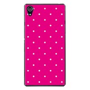 SO-03F-YCM2P0060-78 [docomo SO-03F Xperia Z2 オリジナル デザイン スマホケース 【Dot Pattern Micro ピンク & ホワイト】]