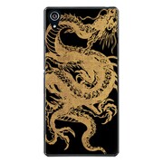 SO-03F-YCM2P0064-78 [docomo SO-03F Xperia Z2 オリジナル デザイン スマホケース 【昇り龍（金龍）】]