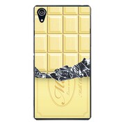 SO-03F-YCM2P0067-78 [docomo SO-03F Xperia Z2 オリジナル デザイン スマホケース 【板チョコ コレクション ホワイト】]