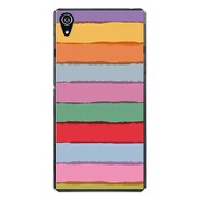 SO-03F-YCM2P0089-78 [docomo SO-03F Xperia Z2 オリジナル デザイン スマホケース 【ドロー ザ レインボー】]