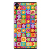 SO-03F-YCM2P0090-78 [docomo SO-03F Xperia Z2 オリジナル デザイン スマホケース 【60's フラワー】]