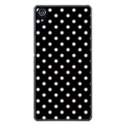 SO-03F-YCM2P0098-78 [docomo SO-03F Xperia Z2 オリジナル デザイン スマホケース 【Dot Pattern キュート ブラック】]