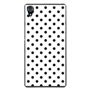 SO-03F-YCM2P0099-78 [docomo SO-03F Xperia Z2 オリジナル デザイン スマホケース 【Dot Pattern キュート ホワイト】]